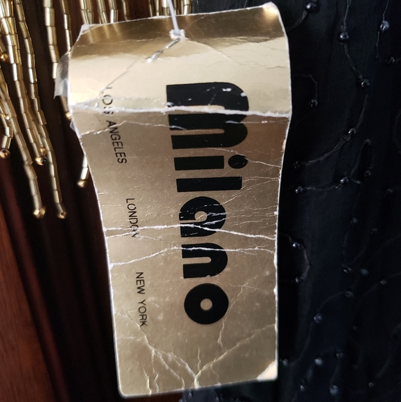 BLACK Evening dress by MILANO - Picture 6 of 8